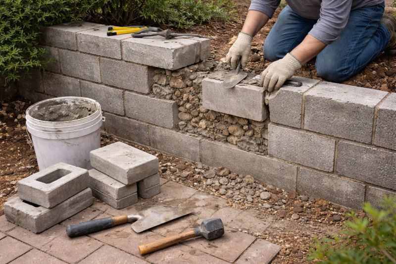 Block Masonry Repair in Kansas City, KS