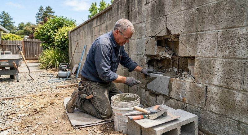 Block Work Repair in Kansas City, KS