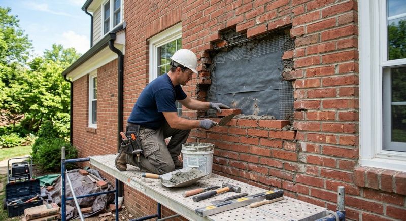 Brick Masonry Repair in Gardner, KS