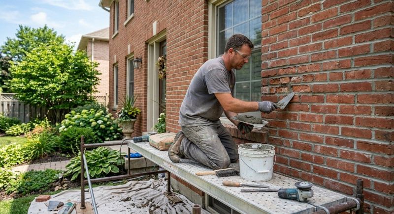 Brick Masonry Repair in Linwood, KS