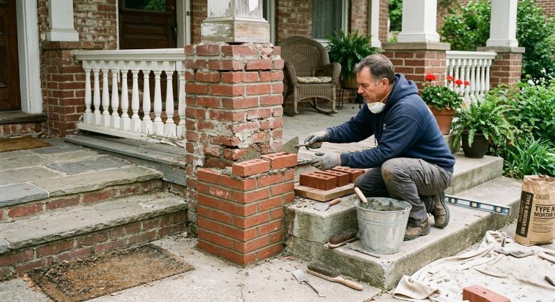 Brick Repair in Lansing, KS