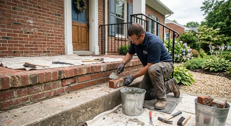 Brick Repair in Mission, KS