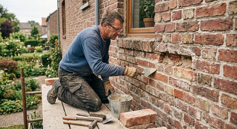 Brick Stairs Repair in Cass County, MO