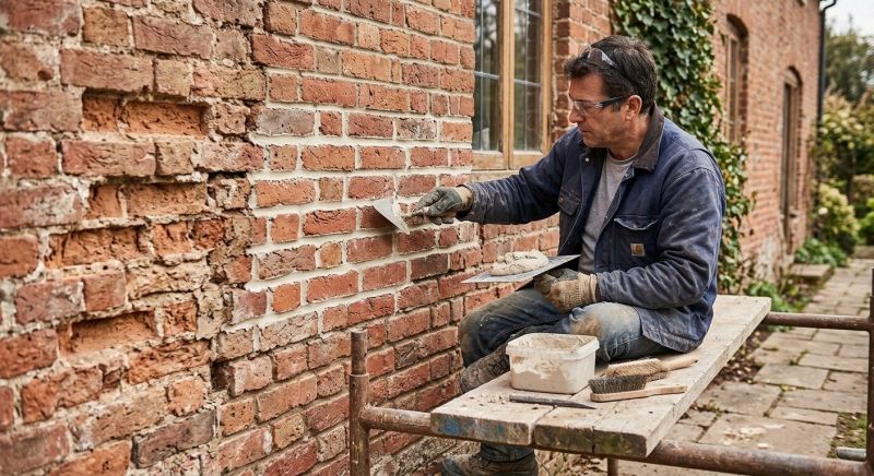 Brick Stairs Repair in Lansing, KS