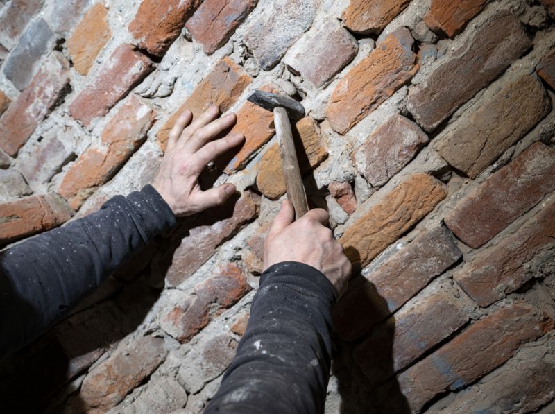 Brick Wall Repair in De Soto, KS