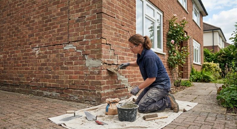 Brick Wall Repair in Kansas City, KS