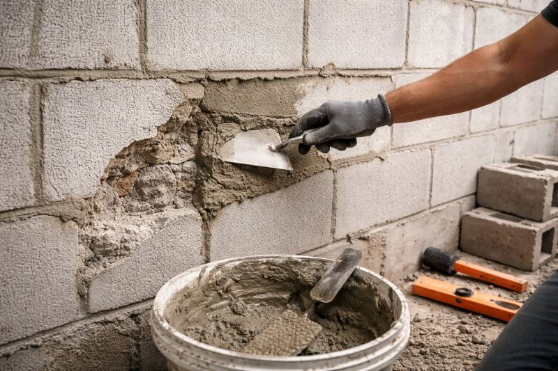 Cinder Block Repair in Kansas City, KS