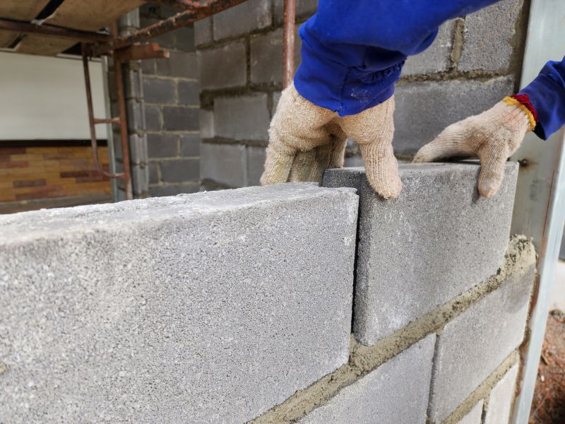 Concrete Block Repair in Mission, KS