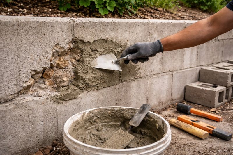 Retaining Wall Repair in Lansing, KS