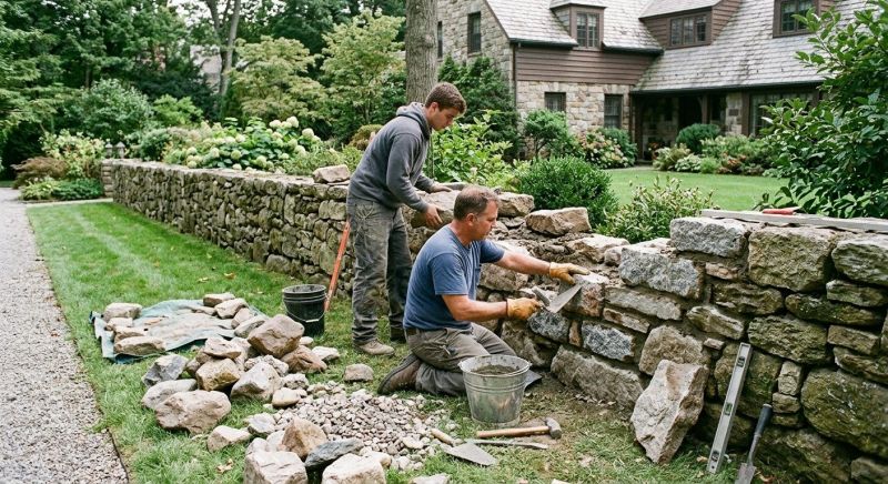 Retaining Wall Repair in Lansing, KS