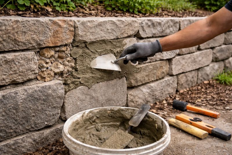 Retaining Wall Repair in Shawnee, KS