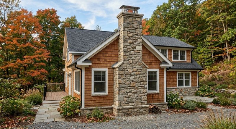 Stone Chimney Installation in Shawnee, KS