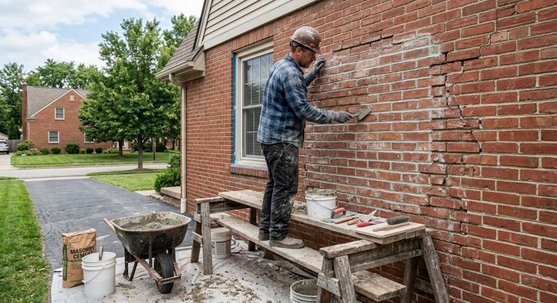Stone Masonry Repair in Platte County, MO