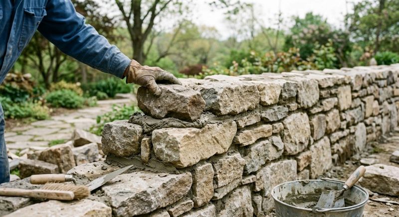 Stonework Installation in Shawnee, KS