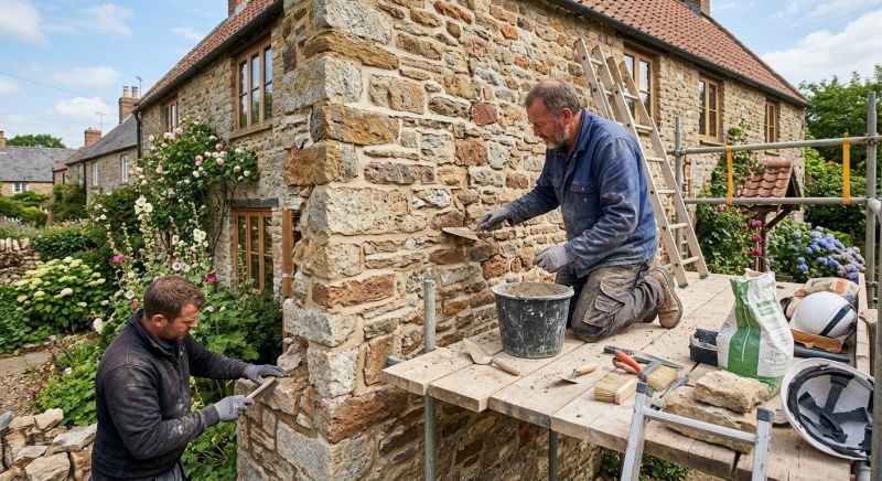 Stonework Repair in Mission, KS