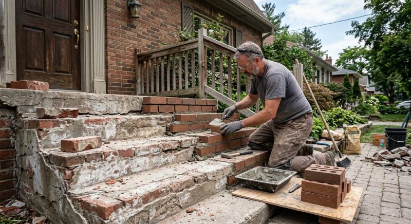 Stonework Repair in Shawnee, KS